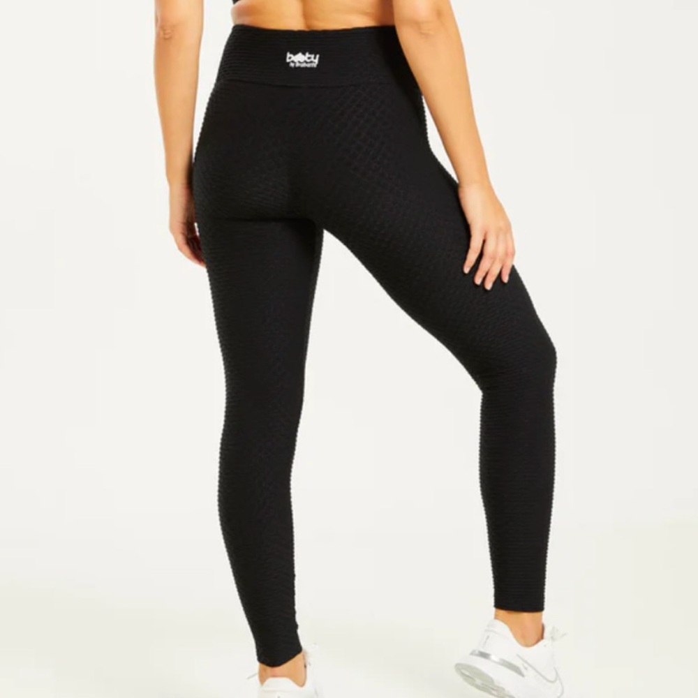 Booty by Brabants Black Textured Leggings